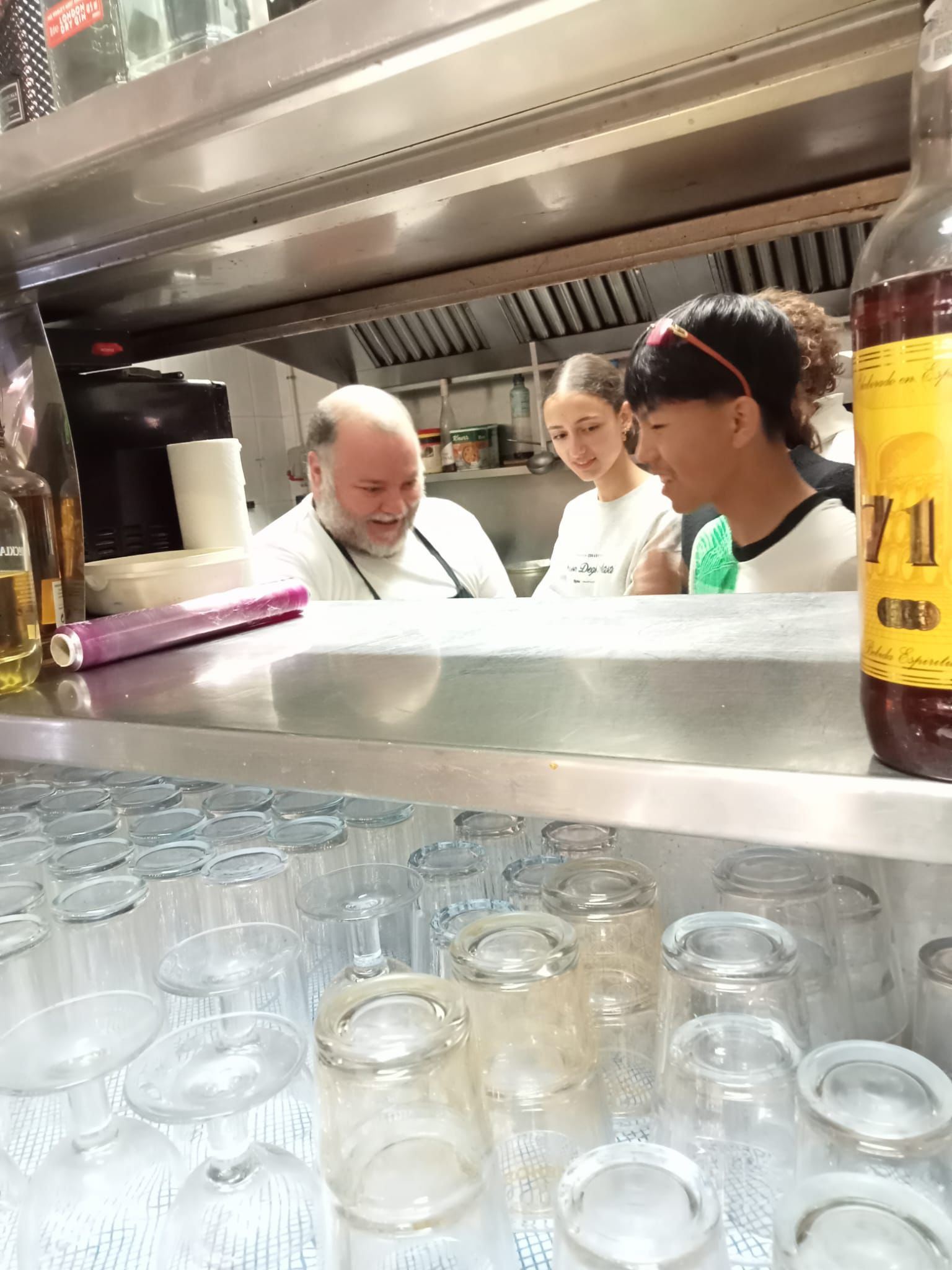 In the kitchen, every day