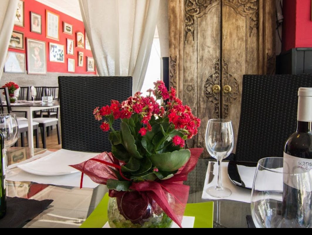 The dining room