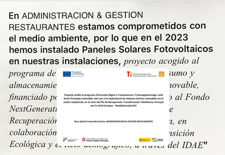 Comprometidos con la sostenibilidad desde hace más de 25 años